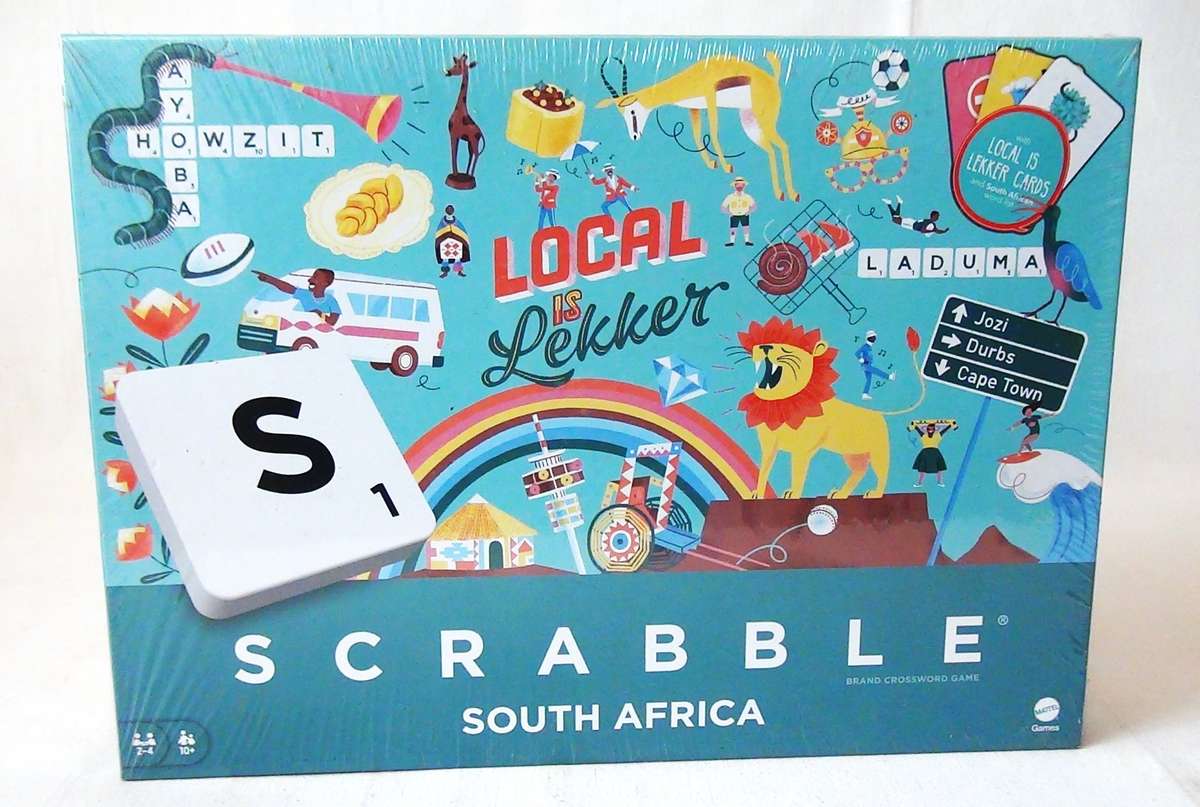 Local Is Lekker SCRABLE Board Game