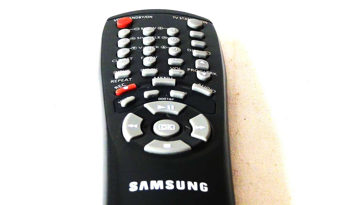 GENUINE ORIGINAL SAMSUNG VCR REMOTE CONTROLLER - #50998A