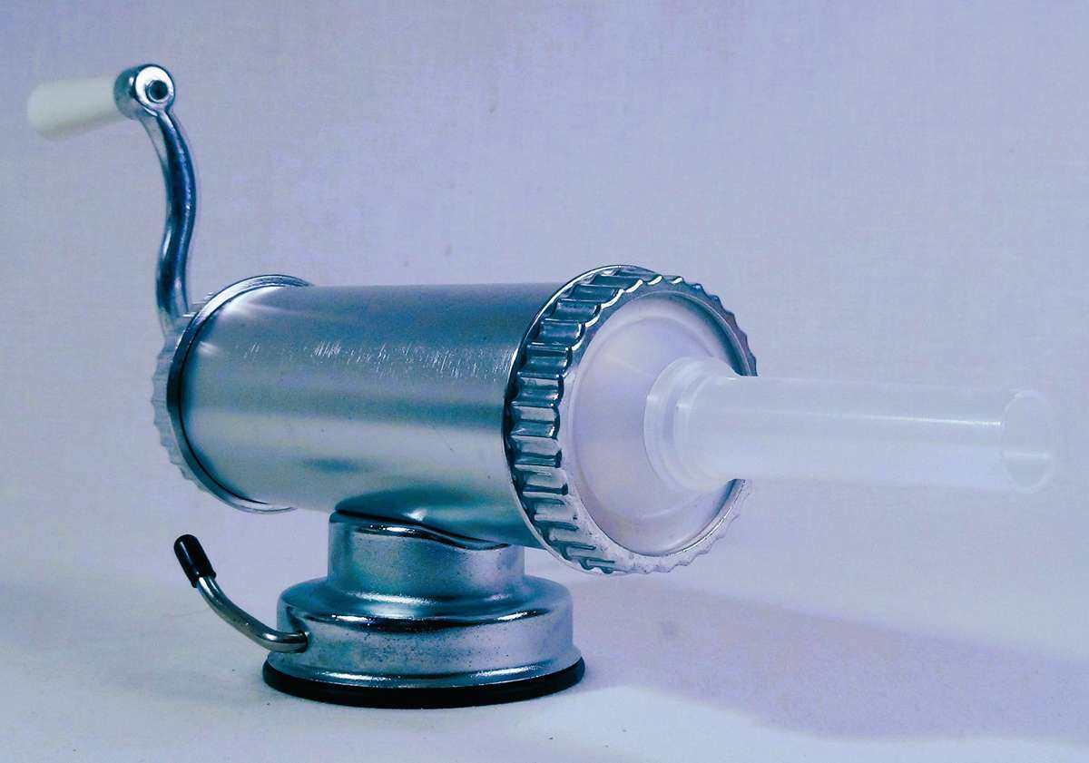 KitchenCraft Home Made manual sausage maker With Suction Base