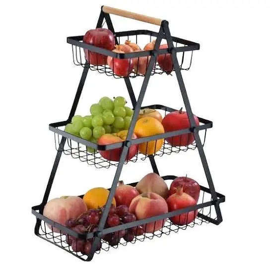 Fruit and Vegetable Storage Rack 3 -Tier
