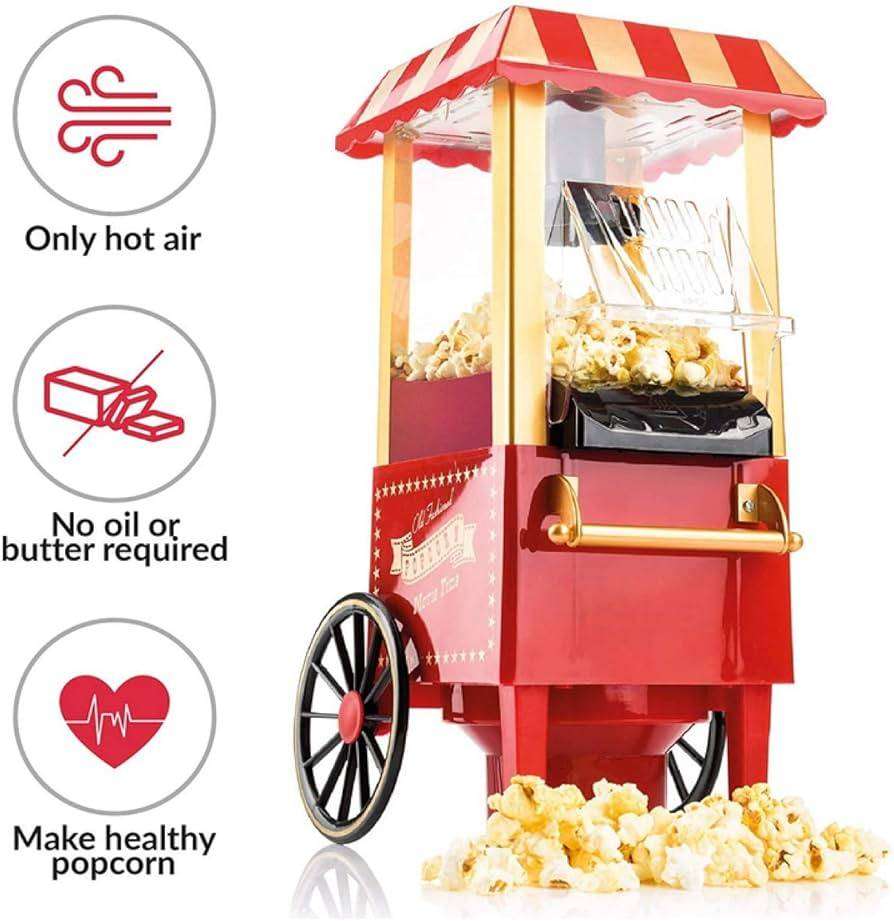Carnival Hot Air Popcorn Maker,for movie night.
