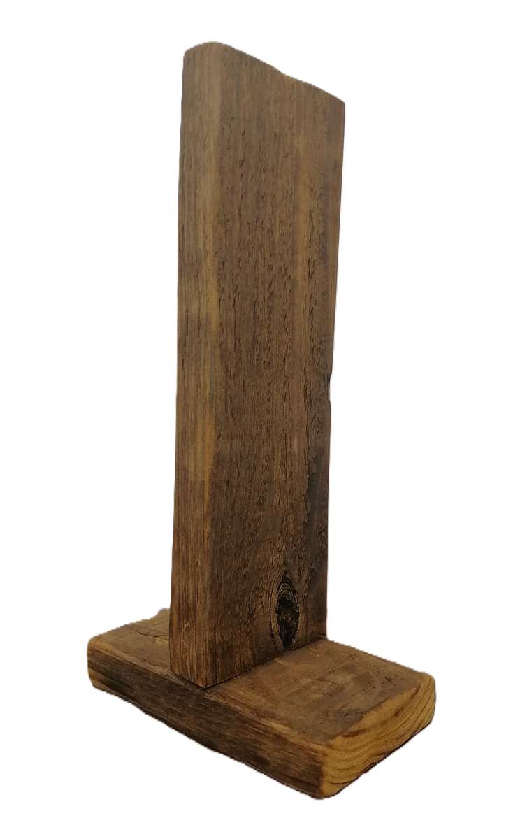 Rustic Headphone Stand Holder