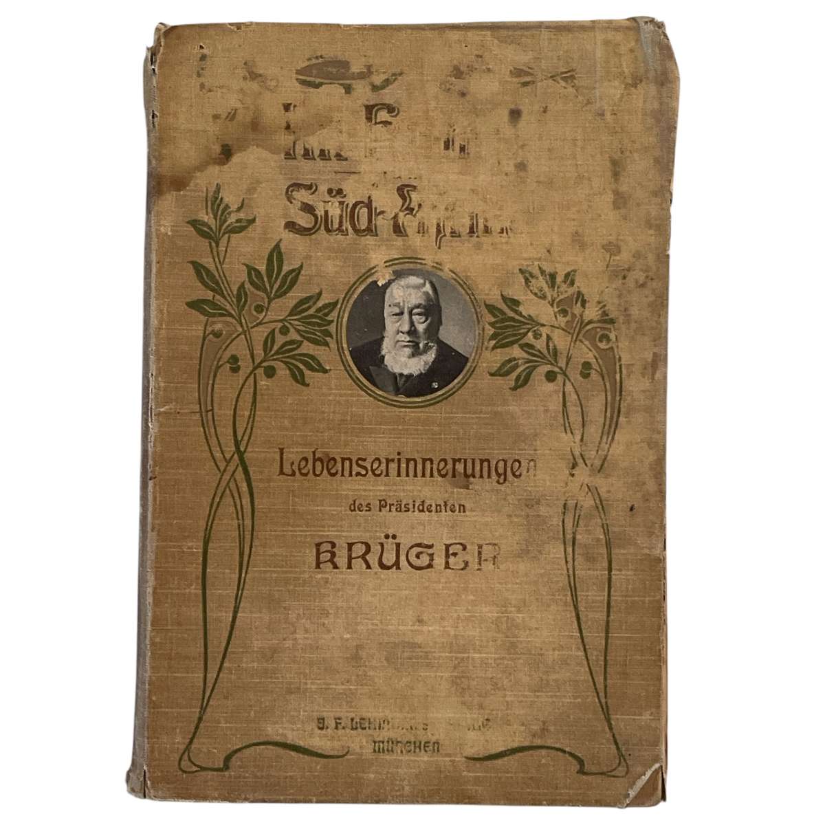 1902 Lebenserinnerungen Des Präsidenten by Paul Kruger Hardocover w/o Dustjacket