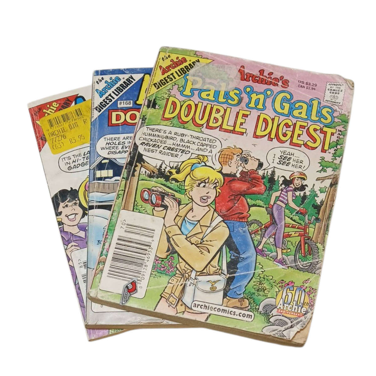 Archie's Digest Magazine Comics 3 Volumes, No70, 168 & 185 Softcover