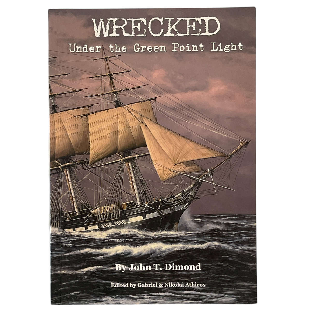 2009 Wrecked Under The Green Point Light By John T. Dimond Softcover