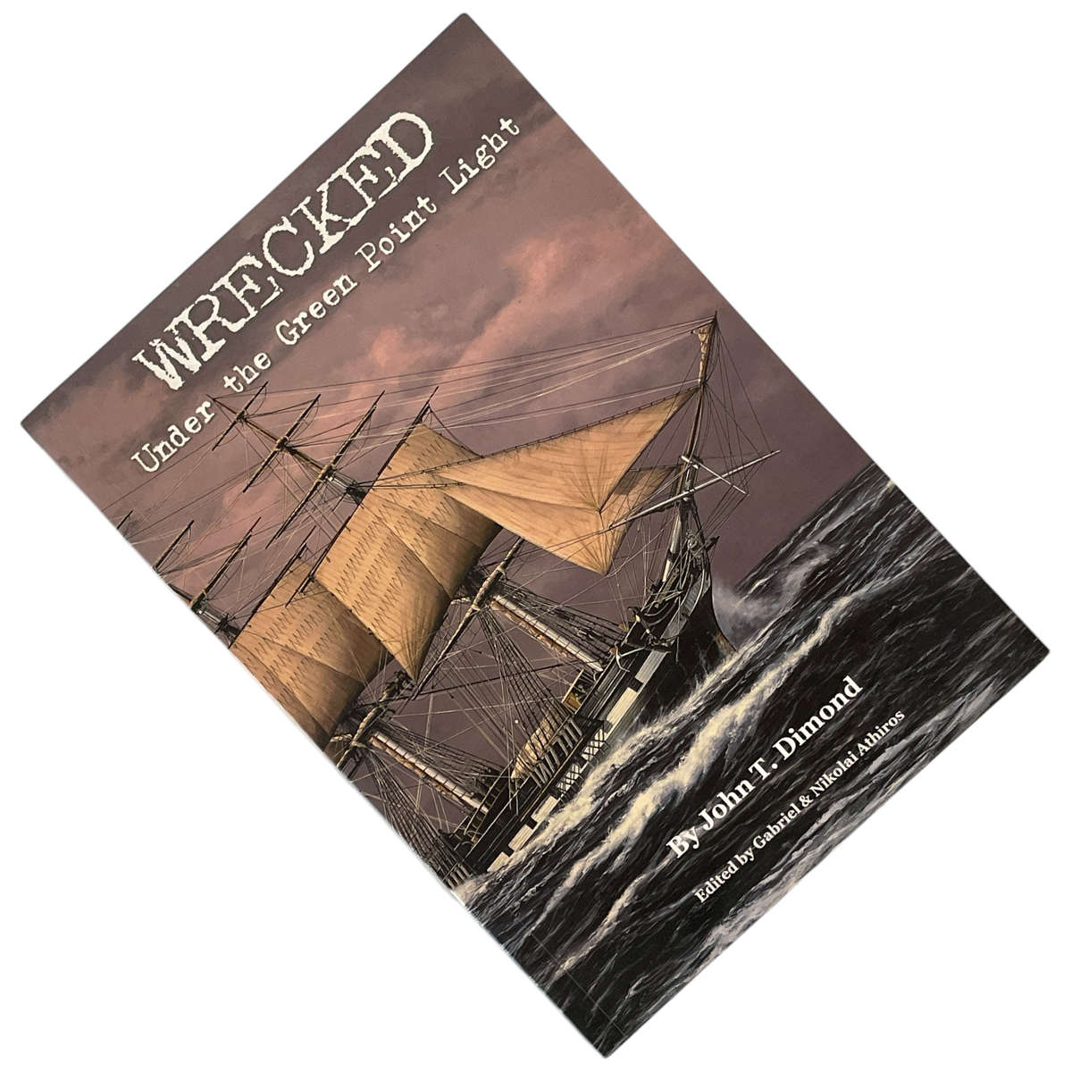 2009 Wrecked Under The Green Point Light By John T. Dimond Softcover