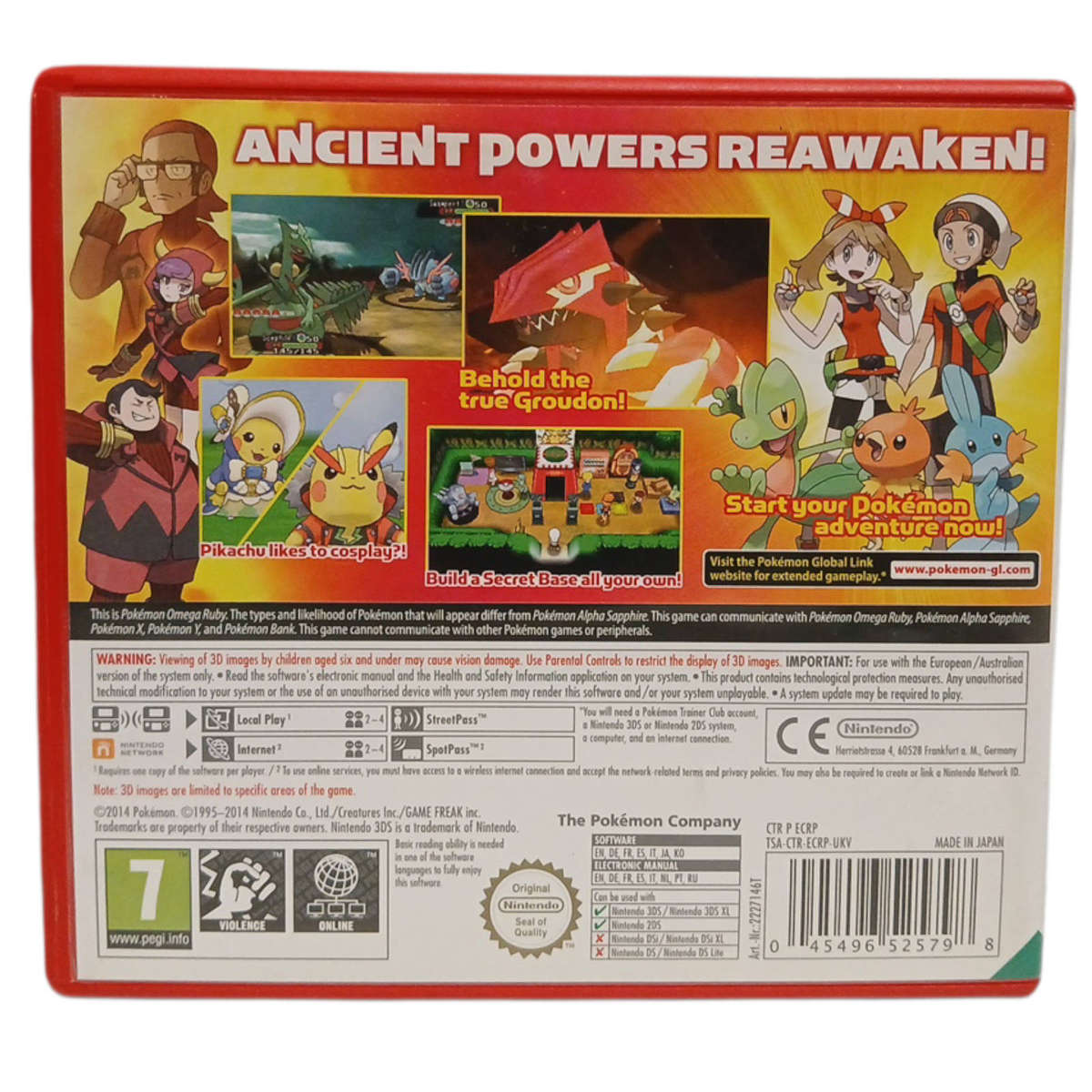 Pokemon Omega Ruby Nintendo 3DS