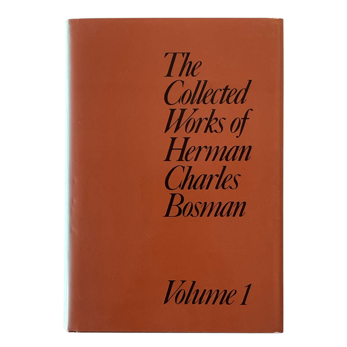 1981 The Collected Works of Herma Charles Bosman Volumes 1-2 by Lionel Abrahams Hardcover w/Dustjack