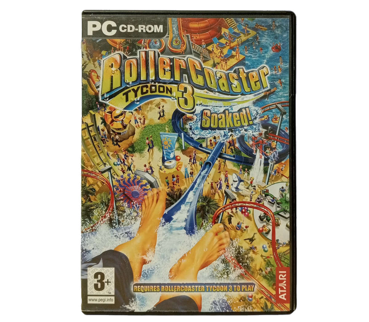 RollerCoaster: Tycoon 3 - Soaked PC (CD)