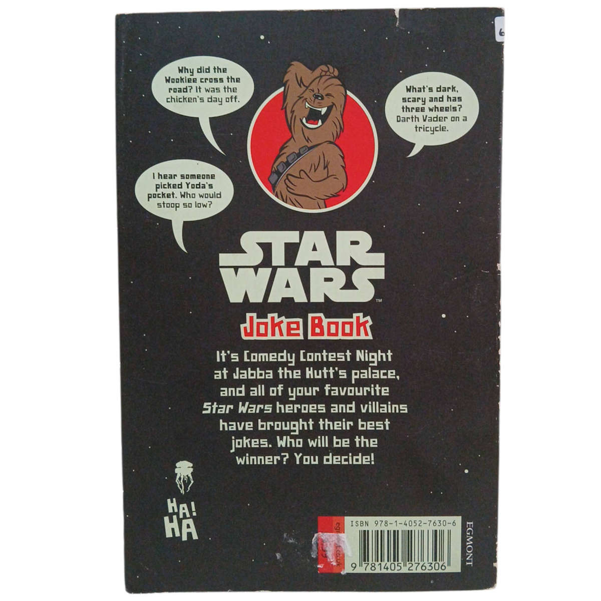 2015 Star Wars Joke Book by Emil Fortune Softcover