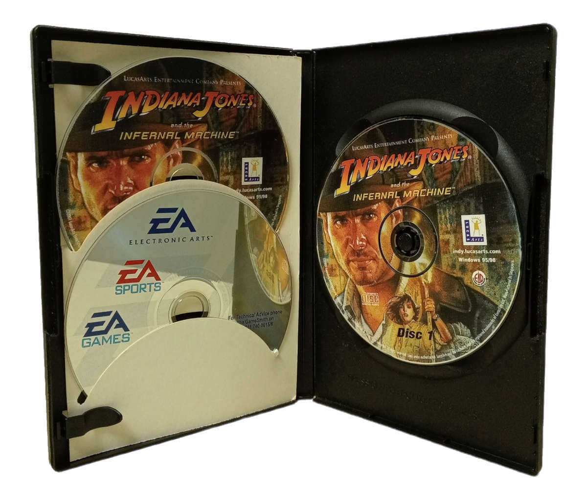 Indiana Jones and the Infernal Machine PC (CD)