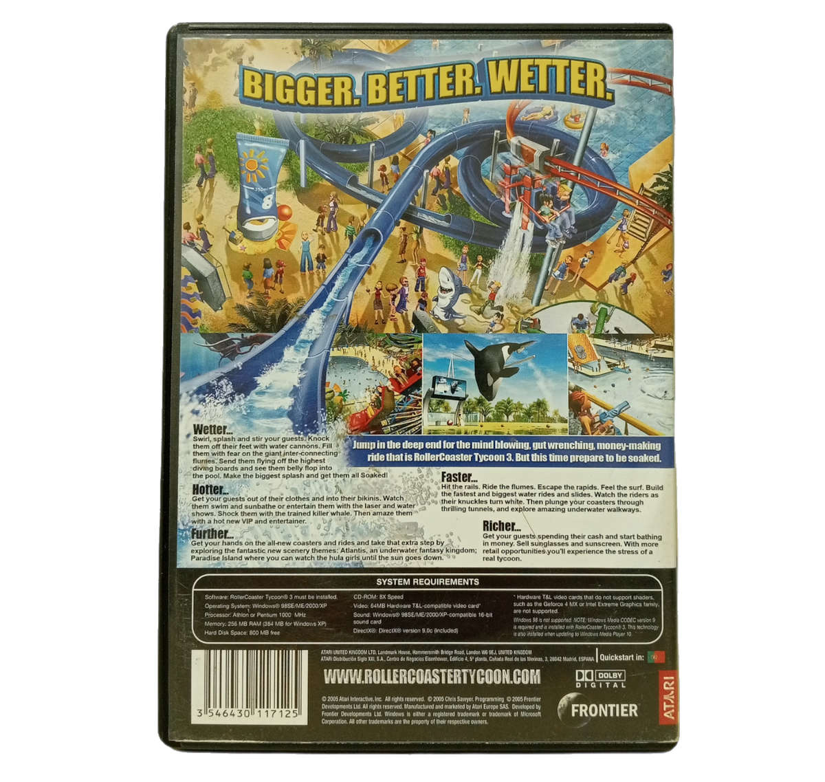 RollerCoaster: Tycoon 3 - Soaked PC (CD)