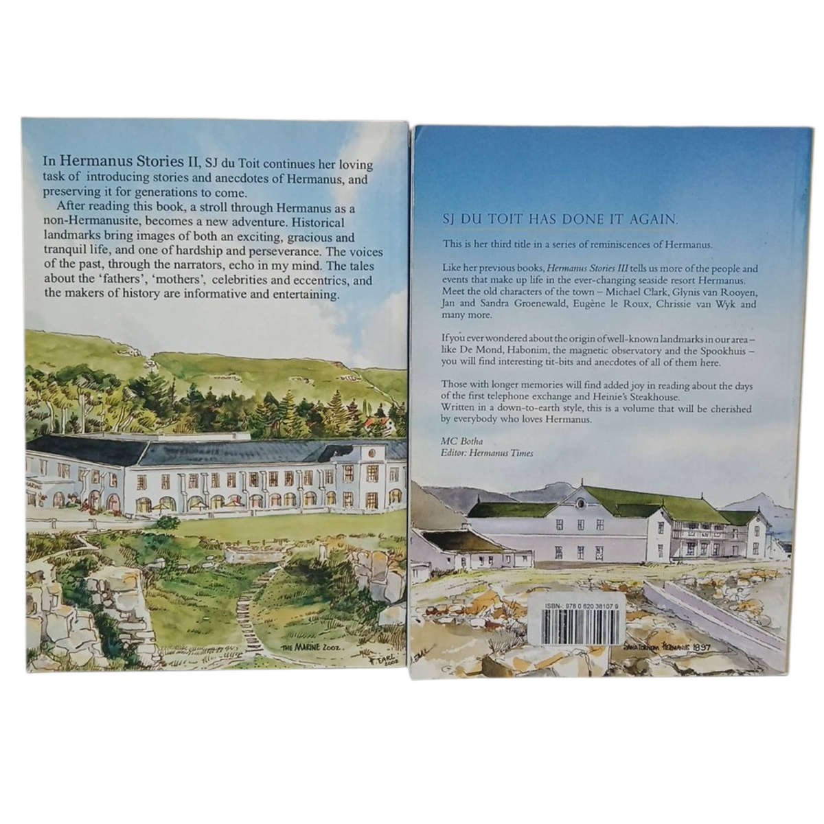 Set of Hermanus Stories 2 and 3 by SJ Dutoit Softcover