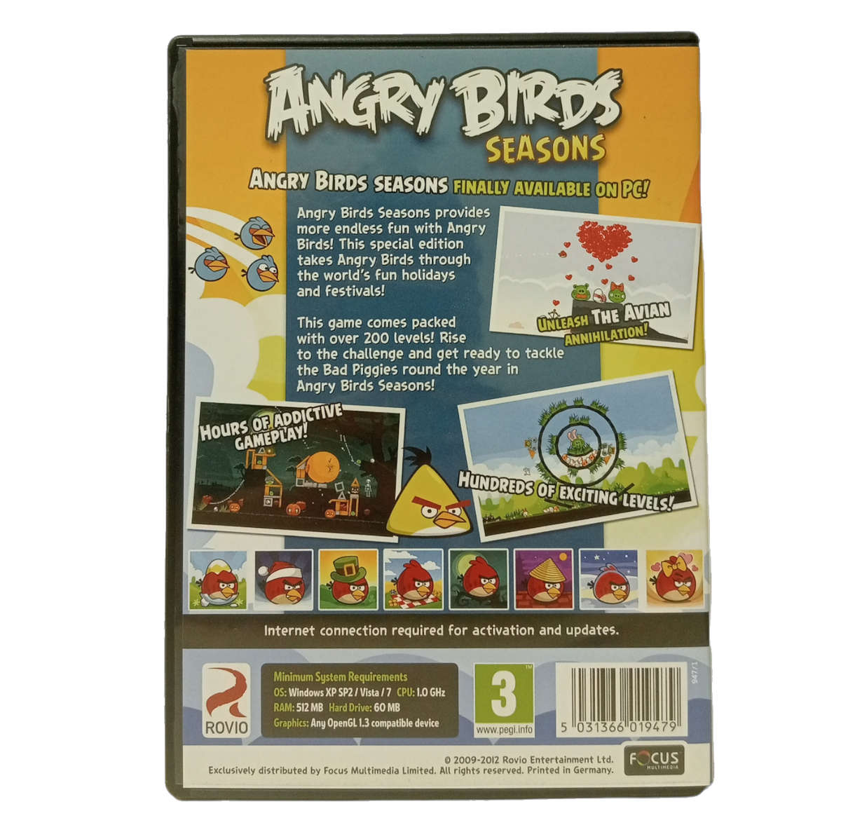 Angry Birds - Seasons PC (DvD)