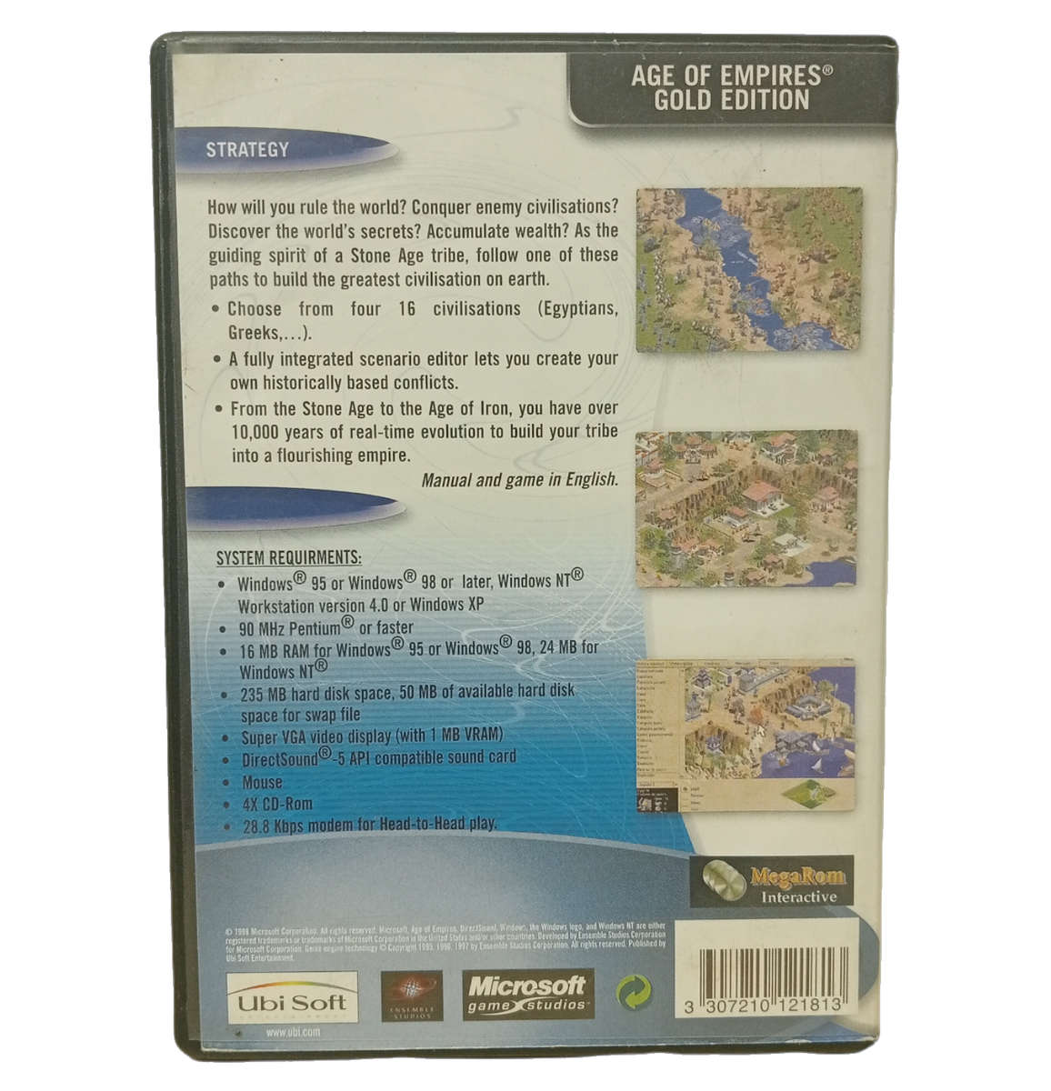 Age of Empires - Gold Edition PC (DvD)