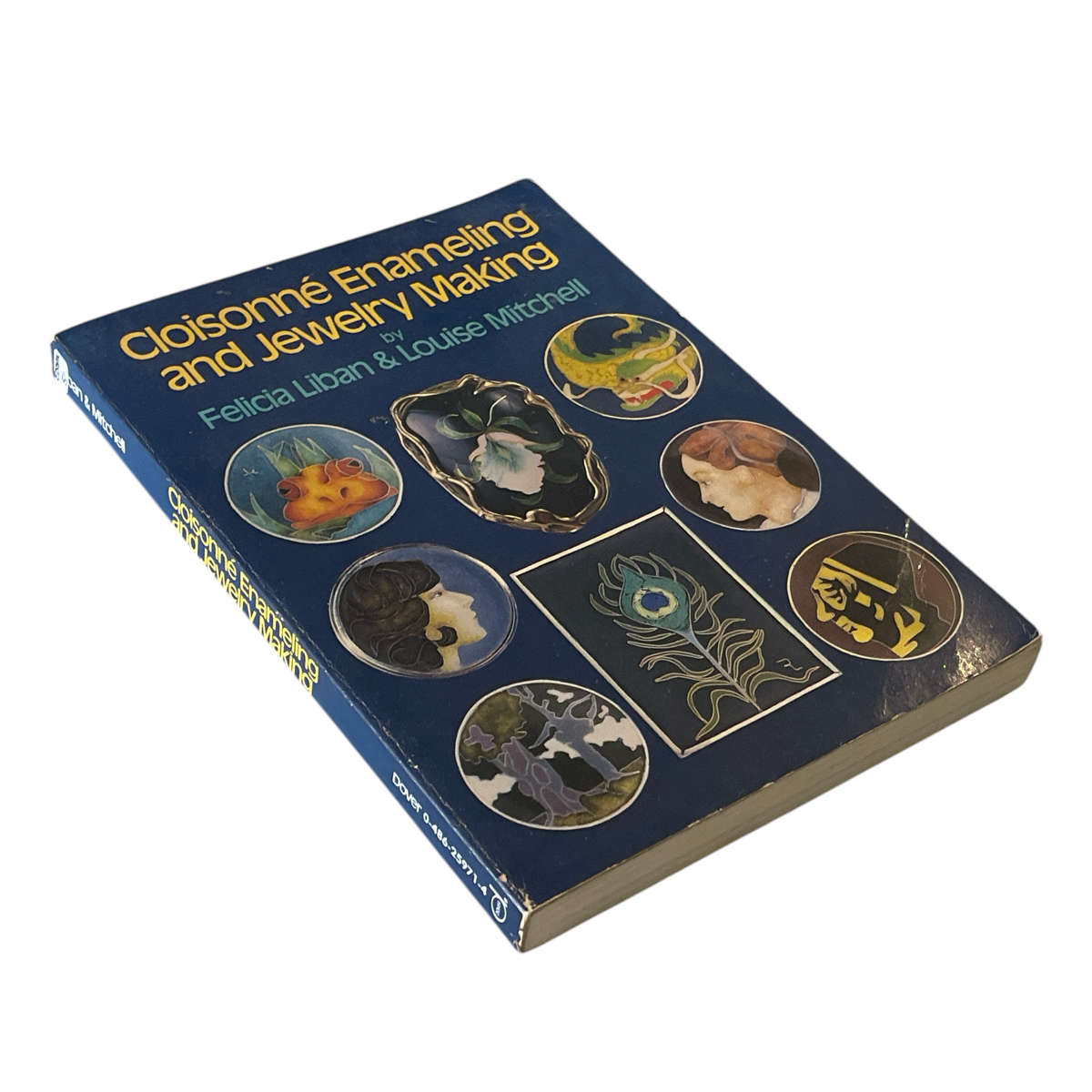 1980 Cloisonne Enameling and Jewelry Making by Felicia Liban & Louise Mitchell Softcover