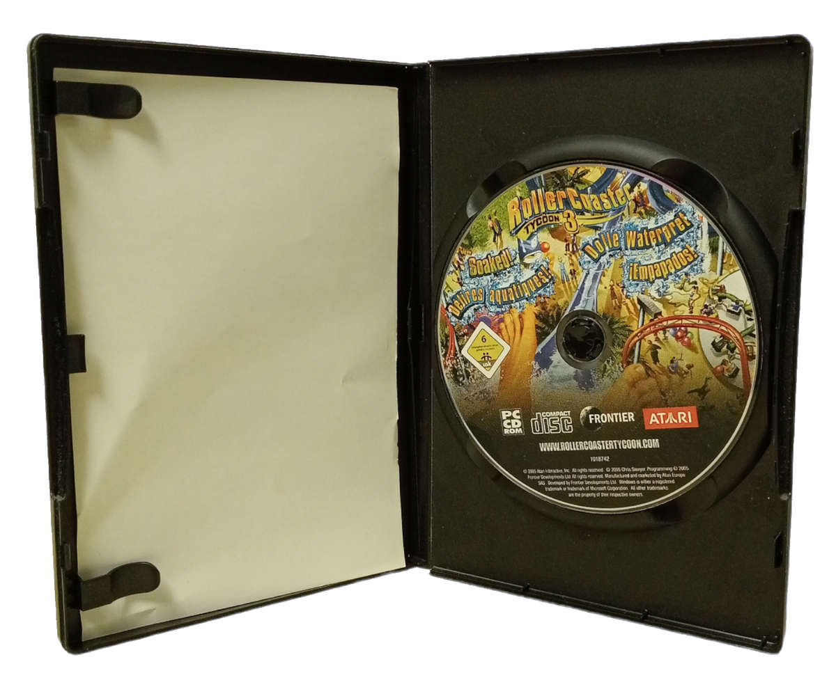 RollerCoaster: Tycoon 3 - Soaked PC (CD)