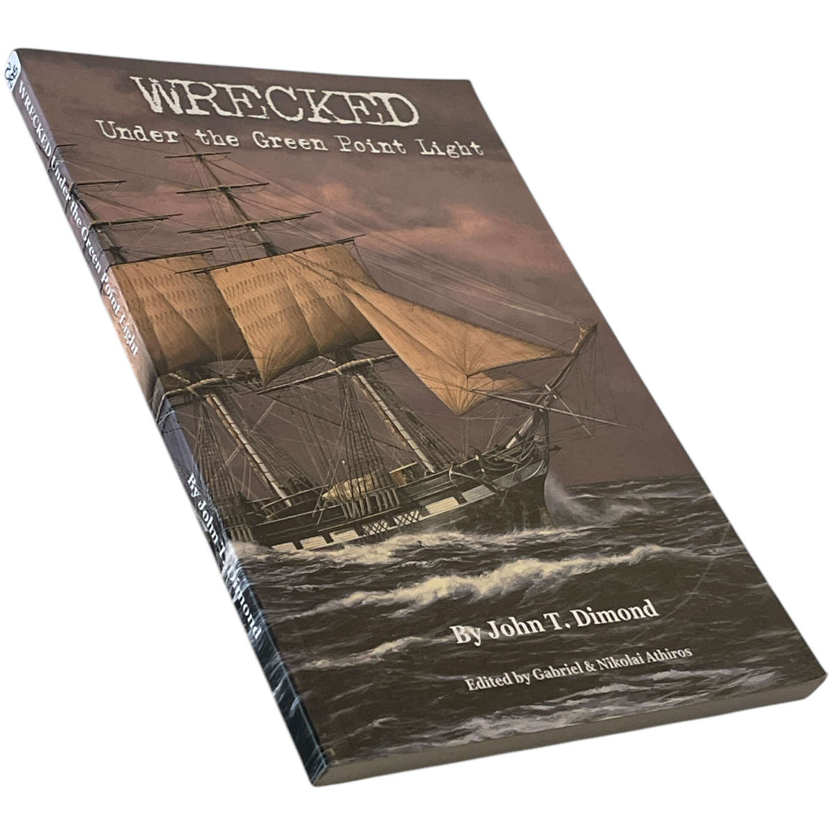 2009 Wrecked Under The Green Point Light By John T. Dimond Softcover