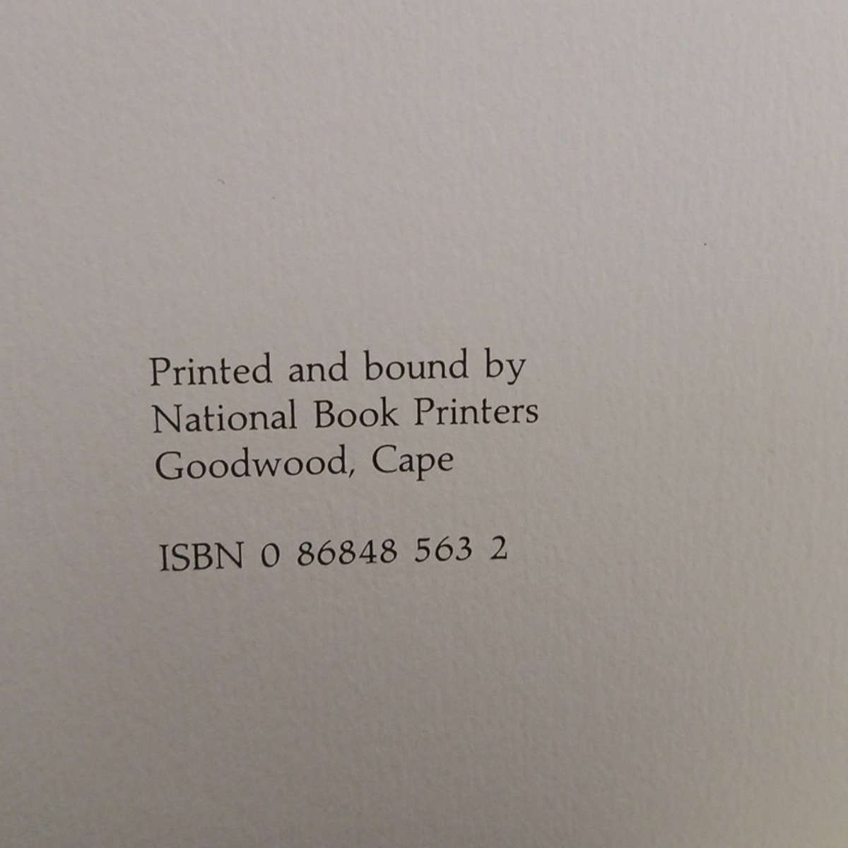 1989 Dieter Aschenborn by Ganberg Hardcover w/Dustjacket