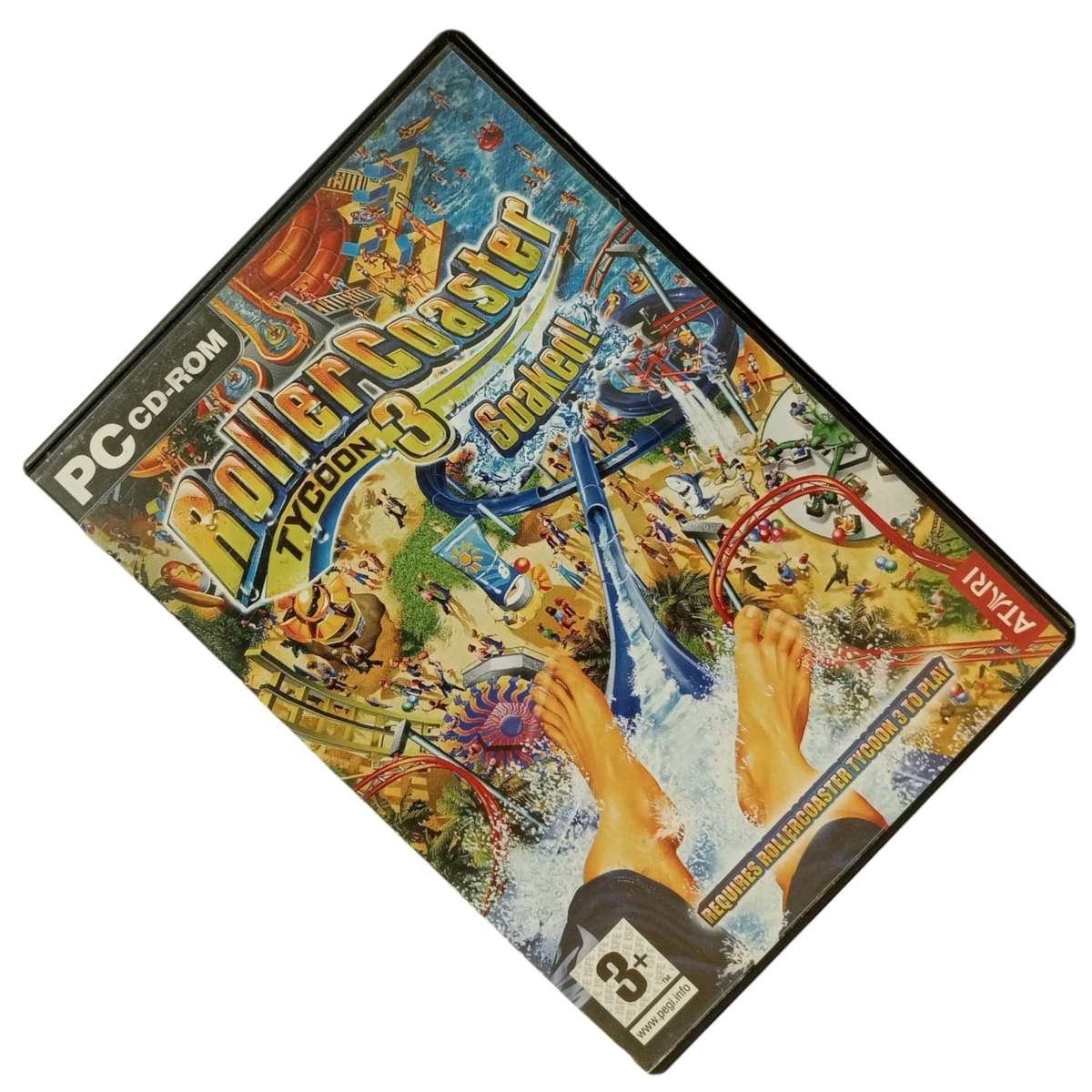 RollerCoaster: Tycoon 3 - Soaked PC (CD)