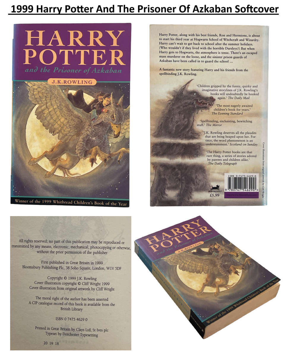 Harry Potter Book 1-7 Set and Harry Potter And The Cursed Child by J. K. Rowling  1997 Harry Potter