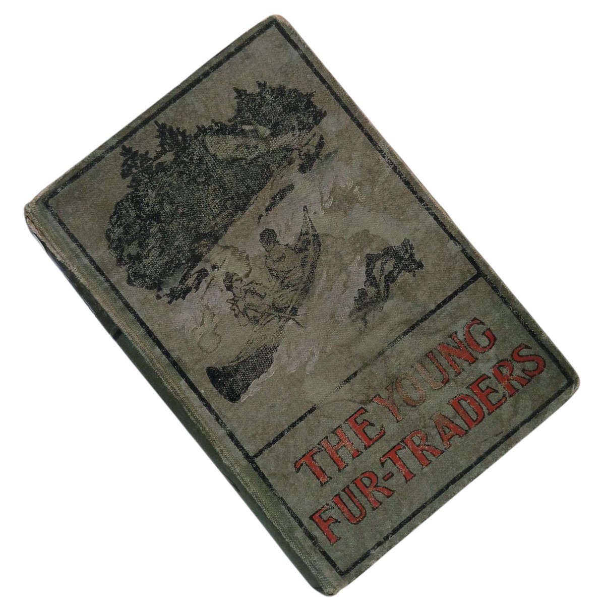 1856 The Young Fur Traders By R.M Ballantyne Hardcover w/o Dustjacket