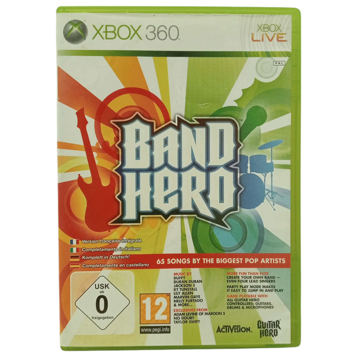 Band Hero Xbox 360