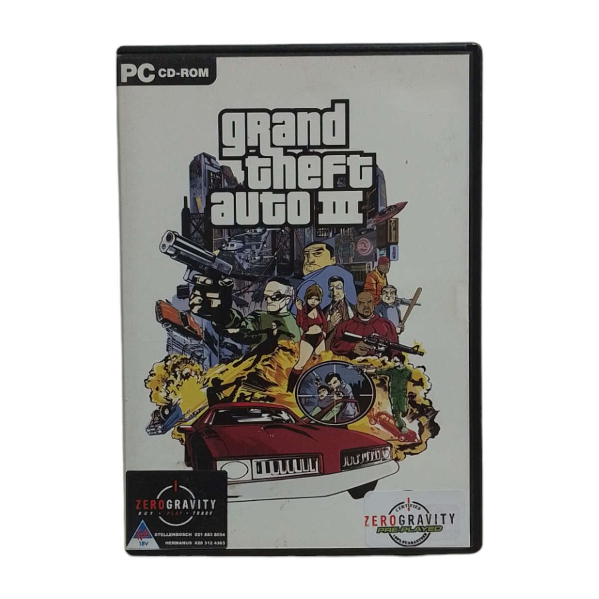Grand Theft Auto III PC (CD)