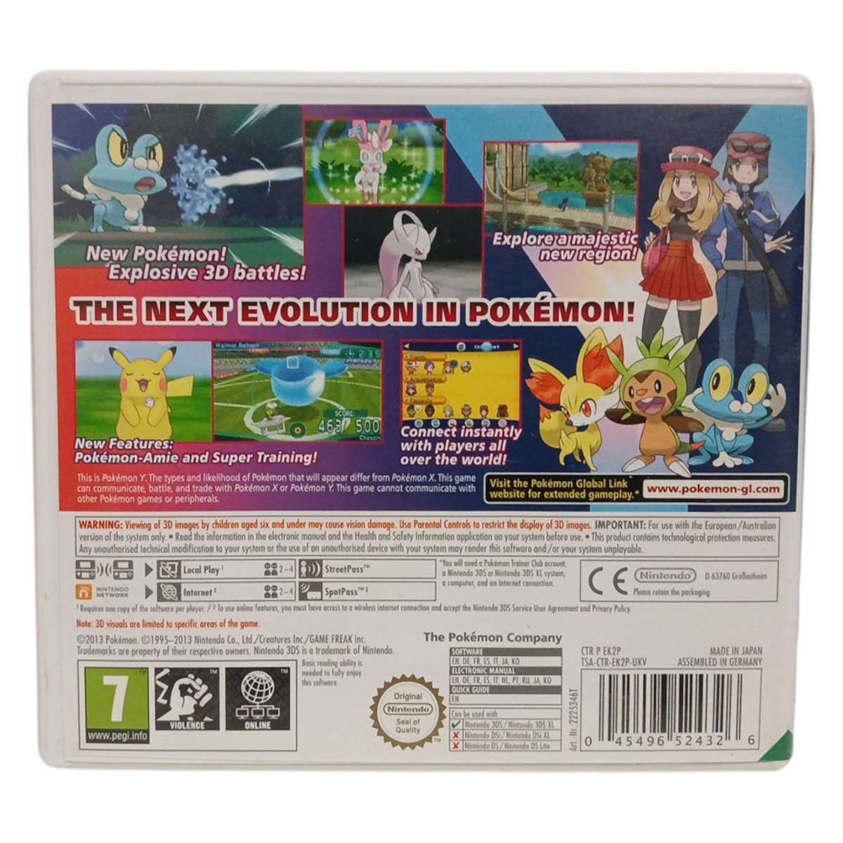 Pokemon Y Nintendo 3DS