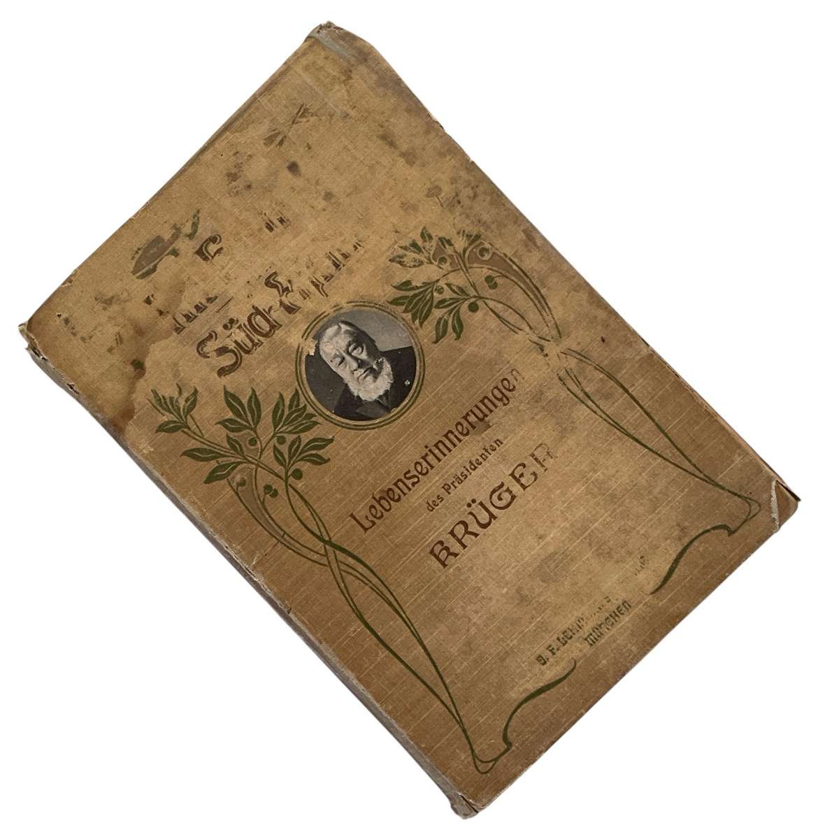 1902 Lebenserinnerungen Des Präsidenten by Paul Kruger Hardocover w/o Dustjacket