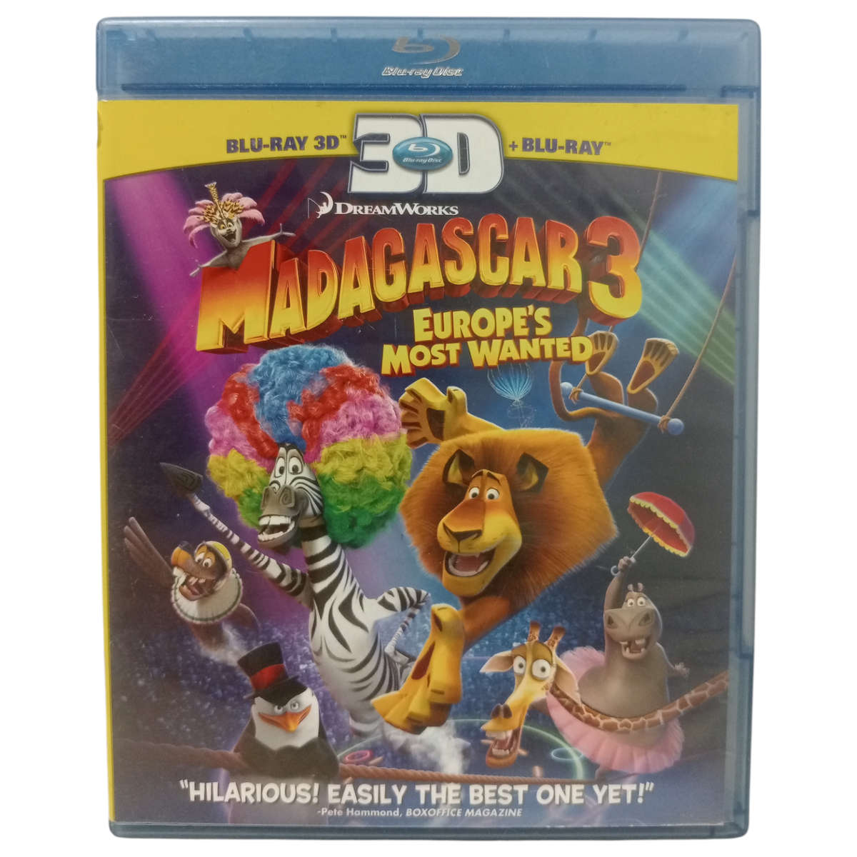 Madagascar 3 - Europe's Most Wanted Blu-Ray