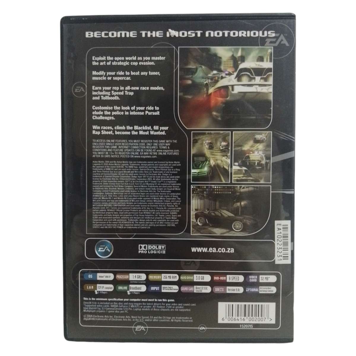 Need For Speed - Most Wanted PC (CD)