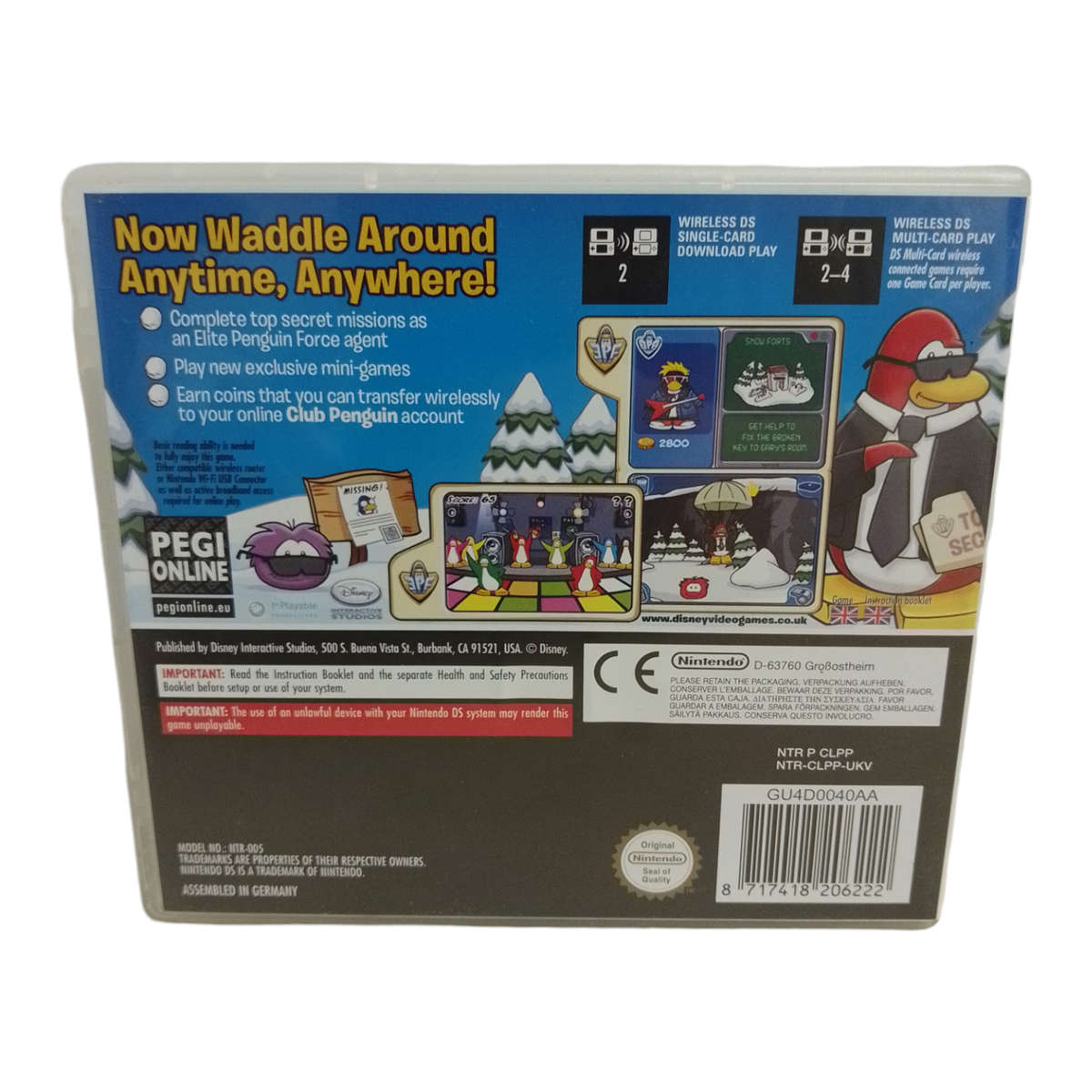 Club Penguin - Elite Penguin Force Nintendo DS