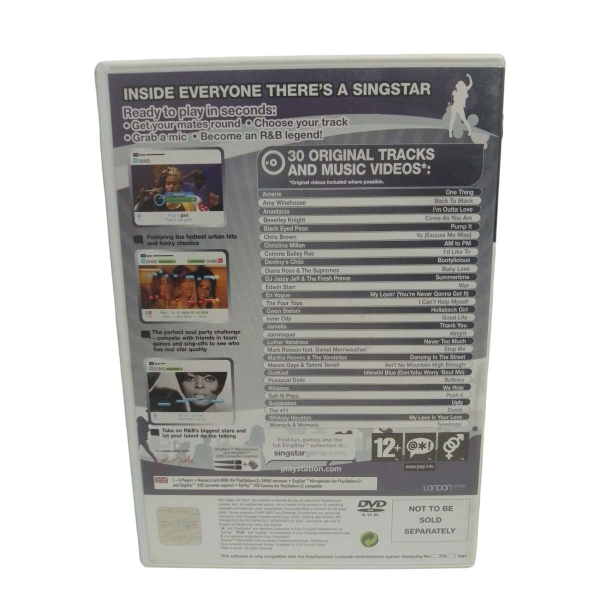 Singstar - R&B PlayStation 2