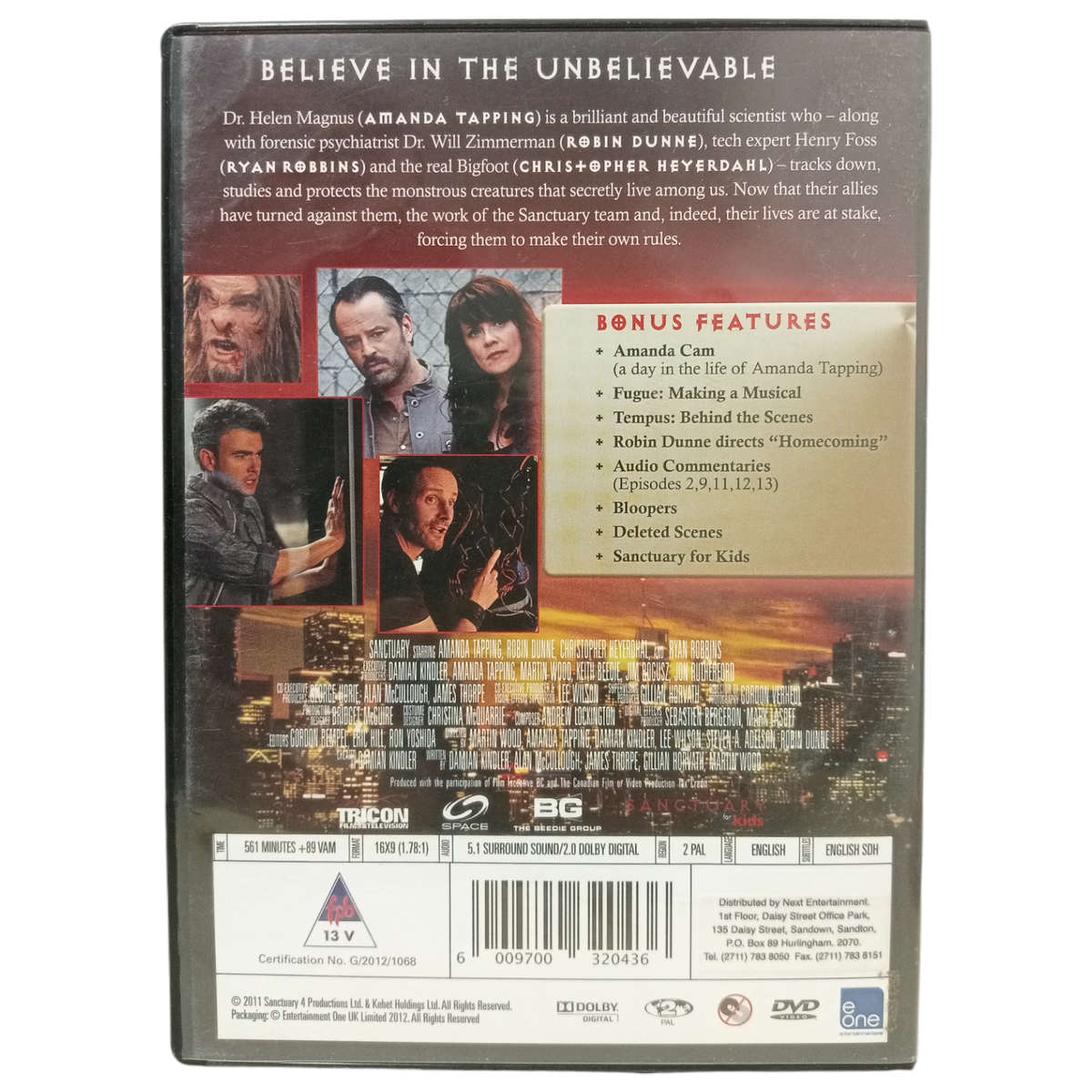 Sanctuary - The Complete Fourth Season