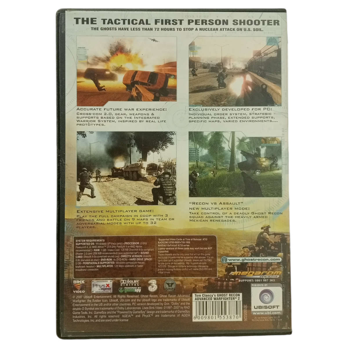 Ghost Recon 2 - Advanced Warfighter PC (DVD)