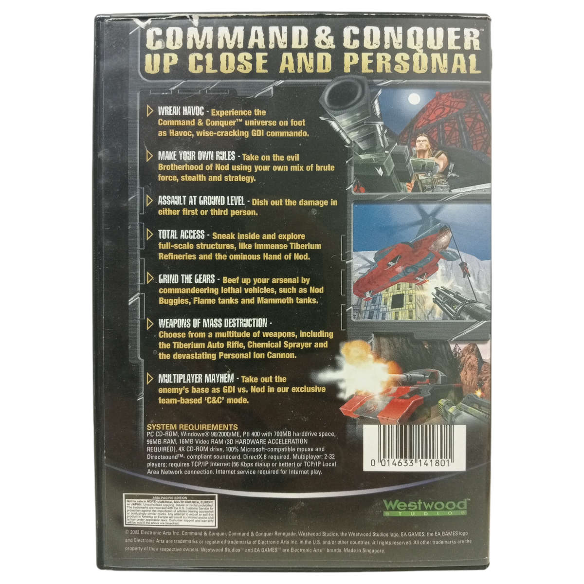 Command & Conquer - Renegade PC (CD)