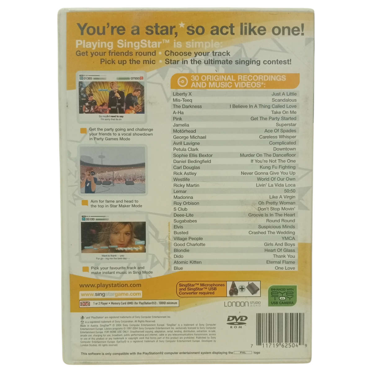 Singstar PlayStation 2