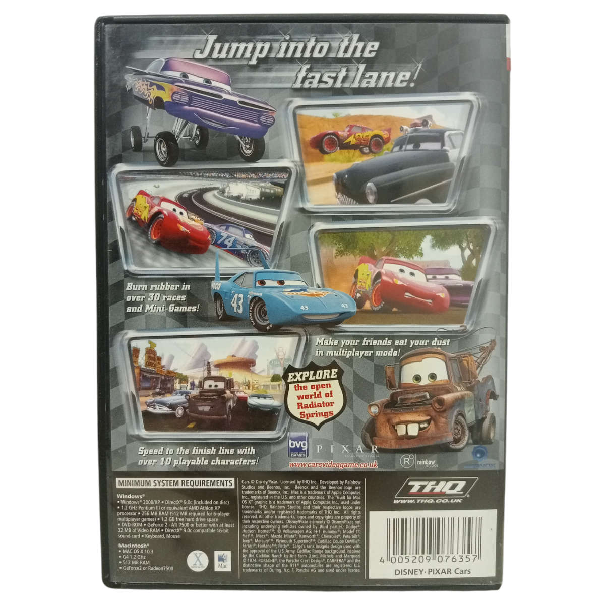 Cars PC (DVD)