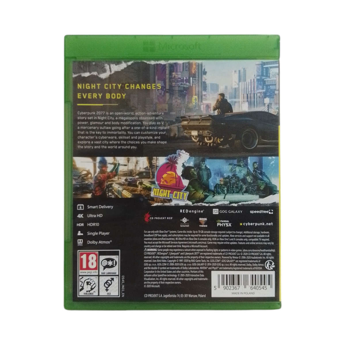 Cyber Punk 2077 Xbox One