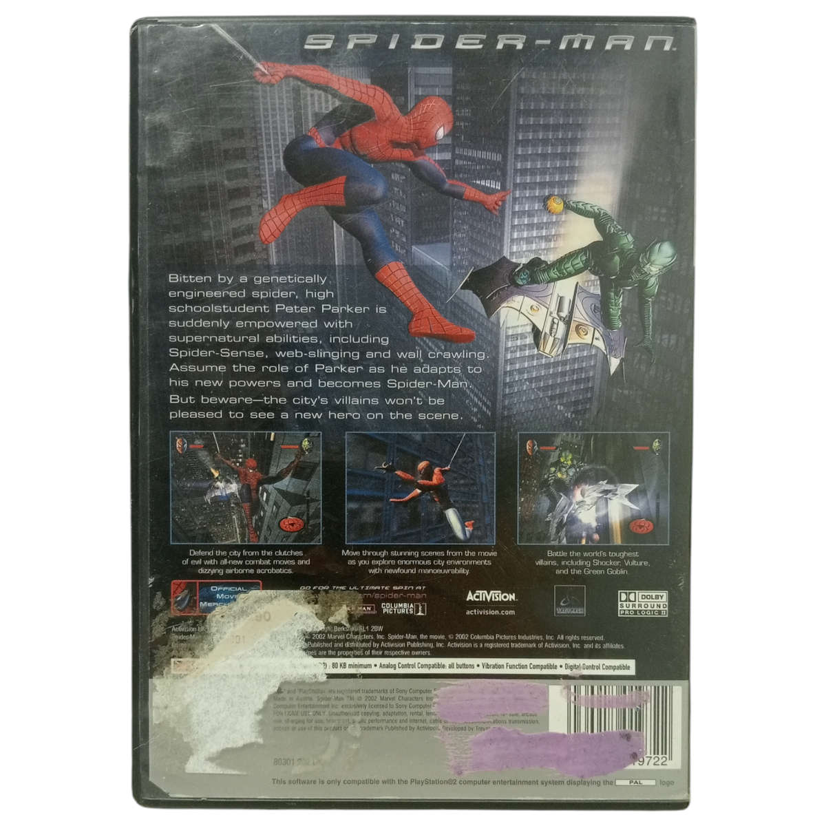 Spider-Man PlayStation 2