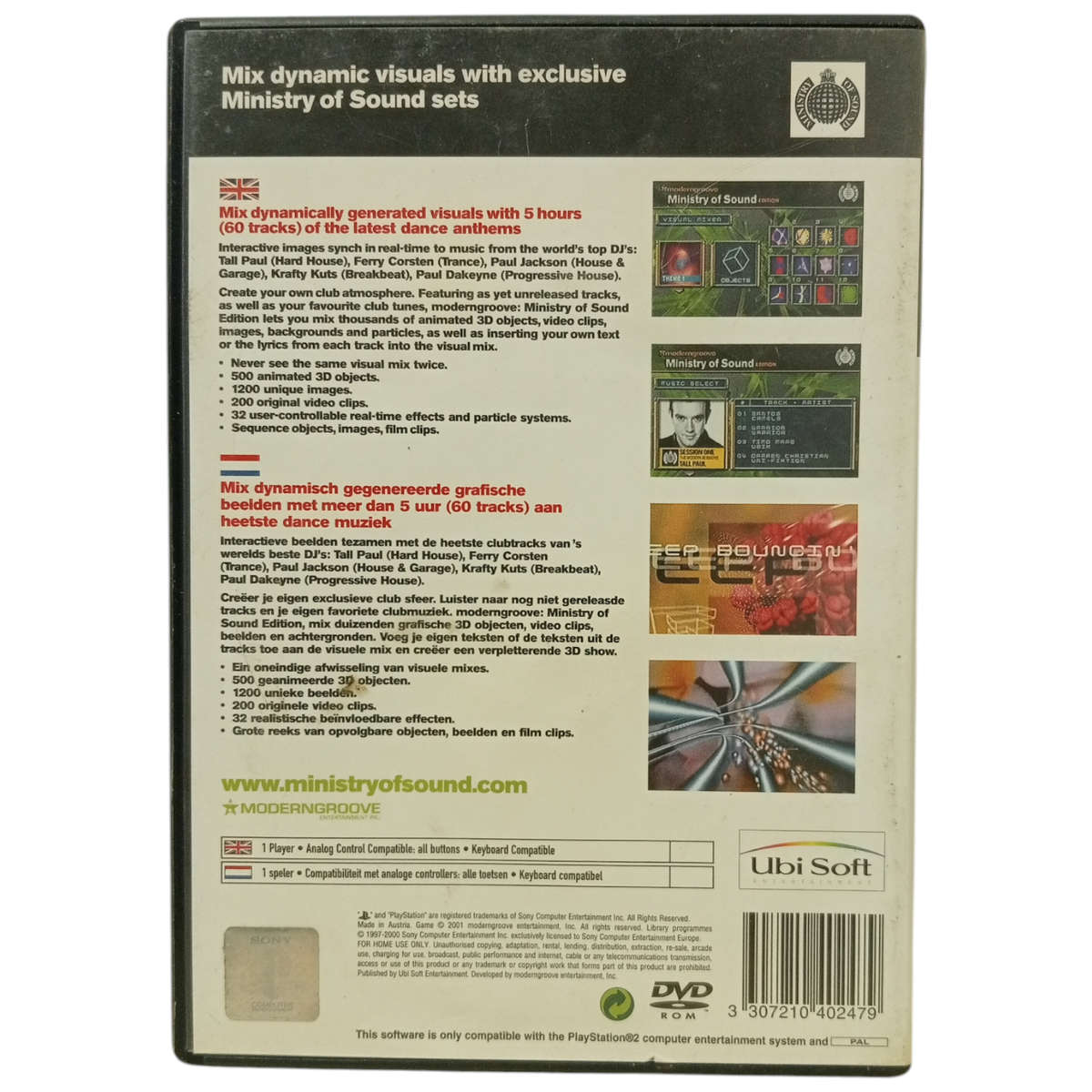 Ministry Of Sound Edition - PS 2