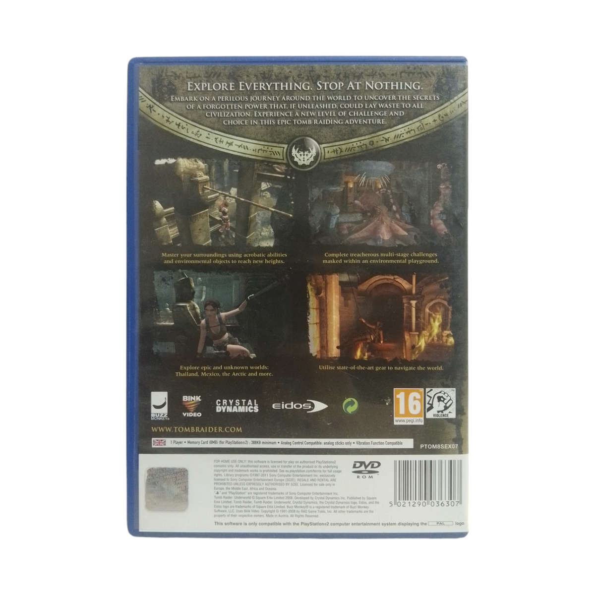 Tomb Raider - Underworld PlayStation 2