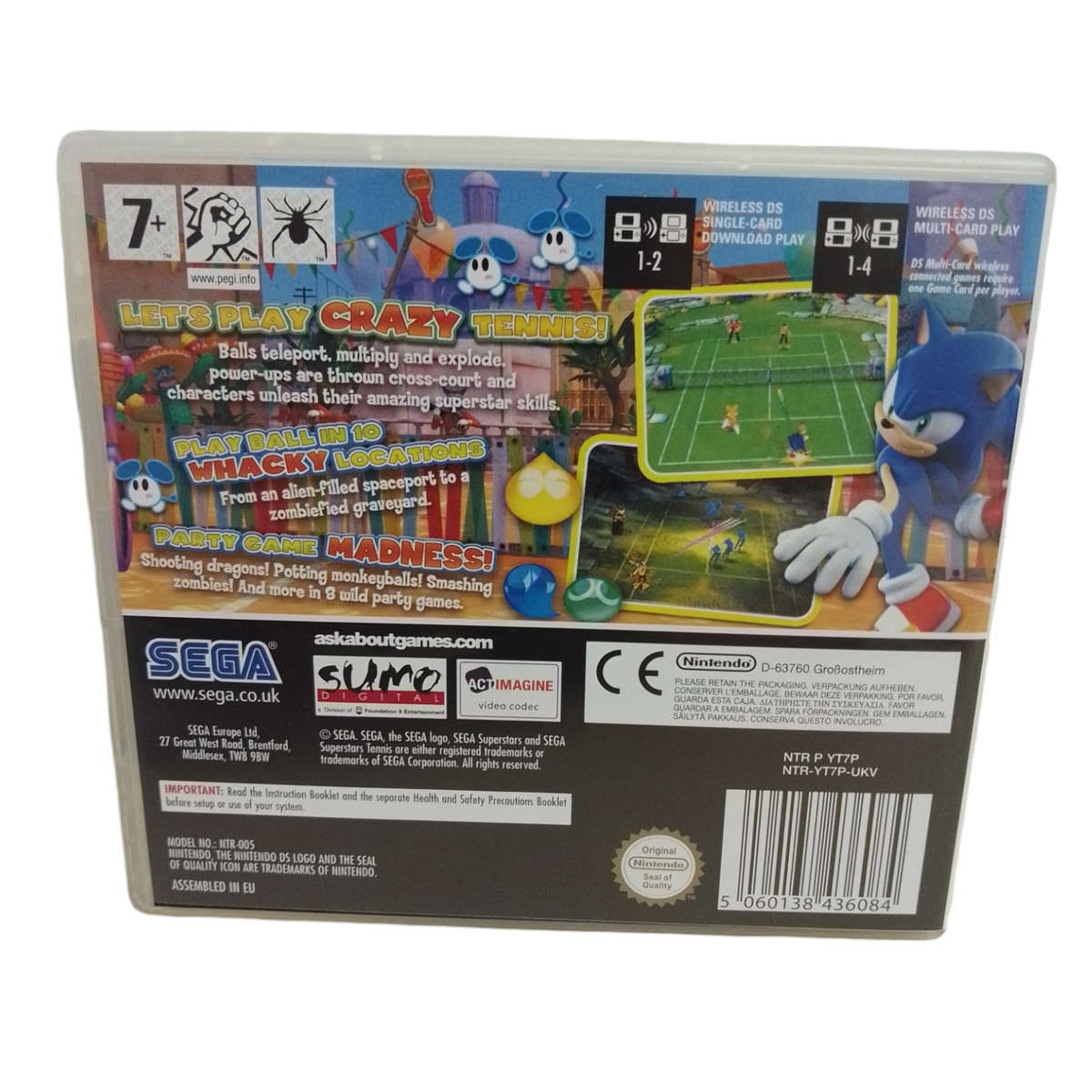 Sega Superstars Tennis Nintendo DS