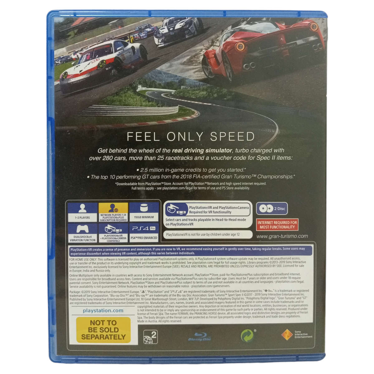 Gran Turismo - The Real Driving Simulator Sport PS4