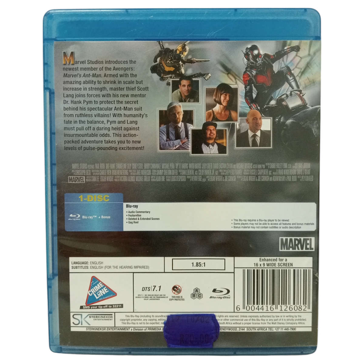 Ant-Man Blu-Ray