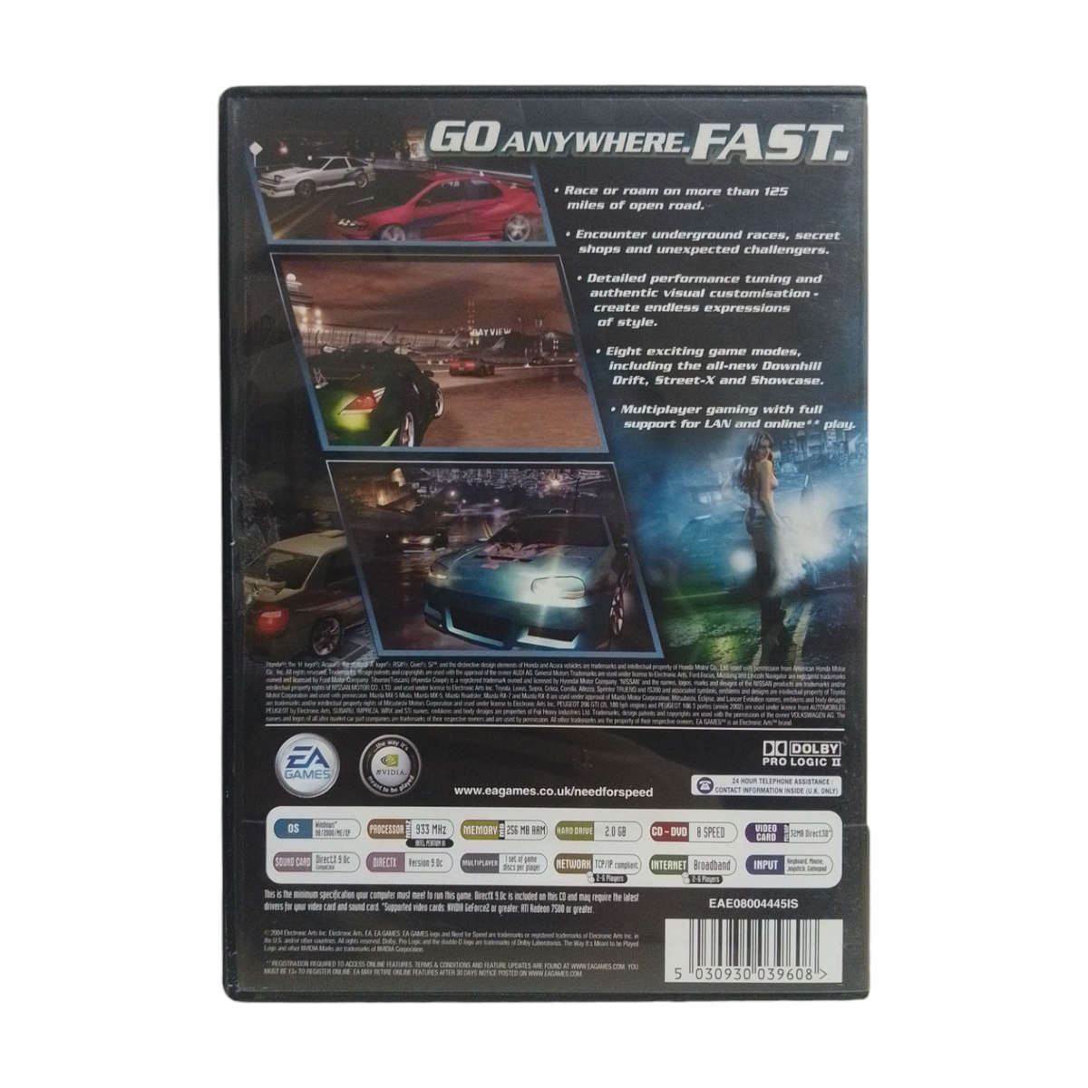 Need For Speed - Underground PC (CD)