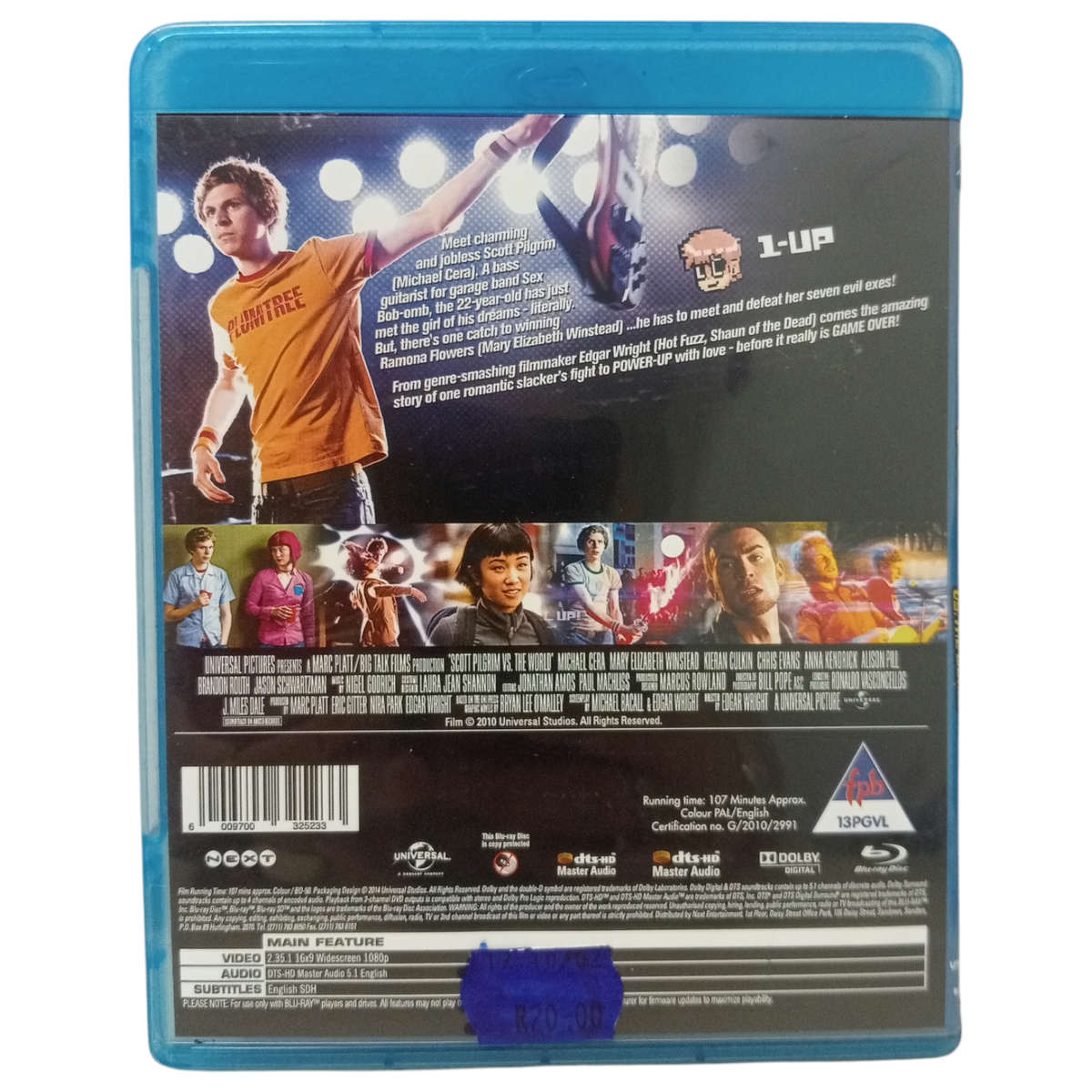 Scott Pilgrim - US. The World Blu-Ray