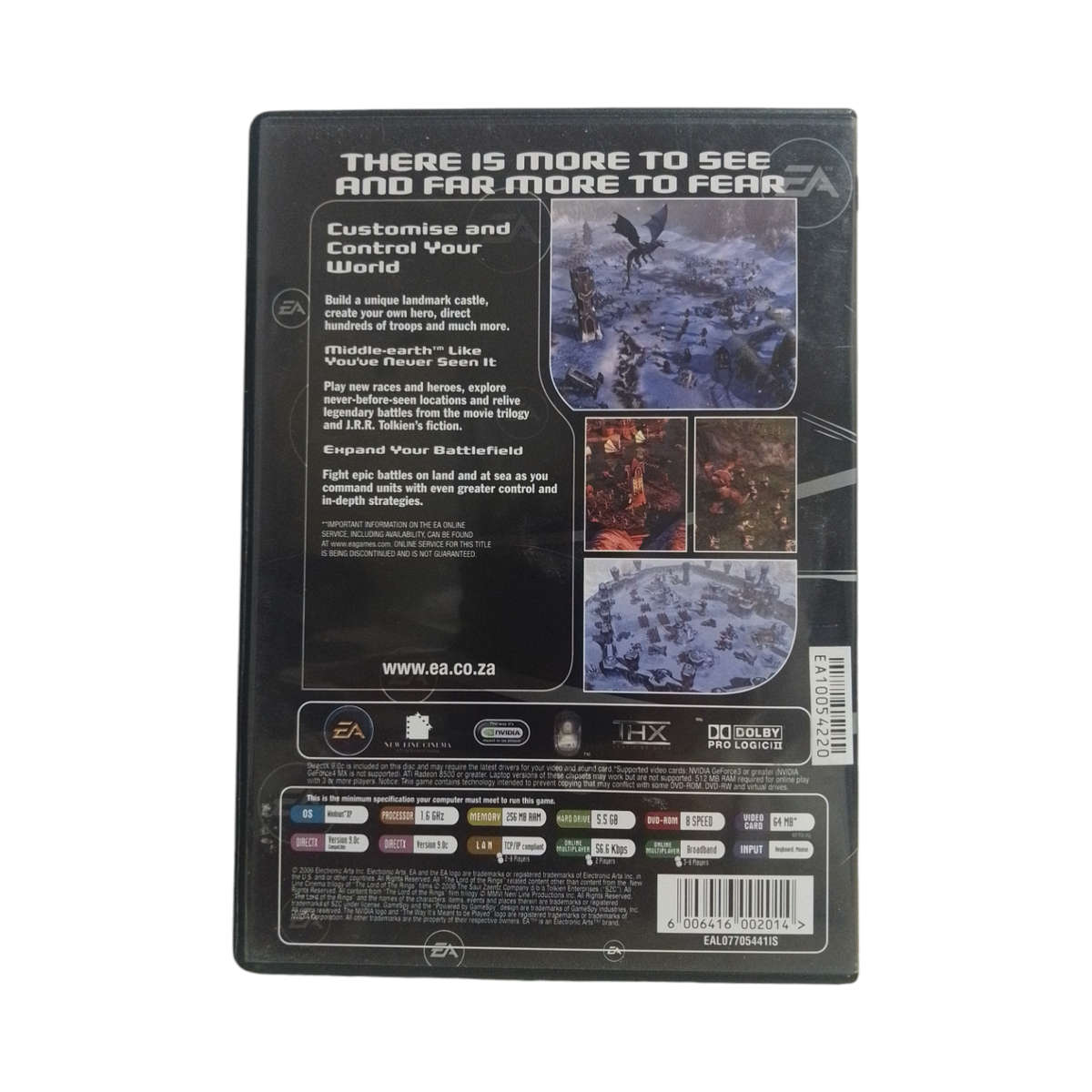 The Lord Of The Rings - The Battle For Middle Earth II PC (DVD)