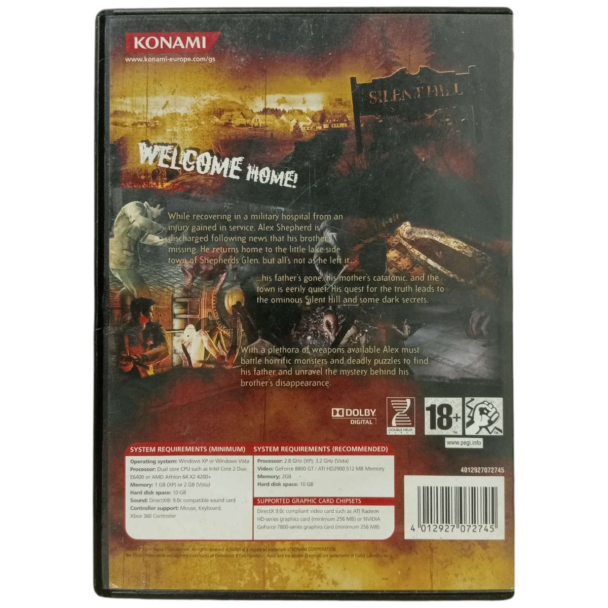 Silent Hill - Home Coming PC (DVD)